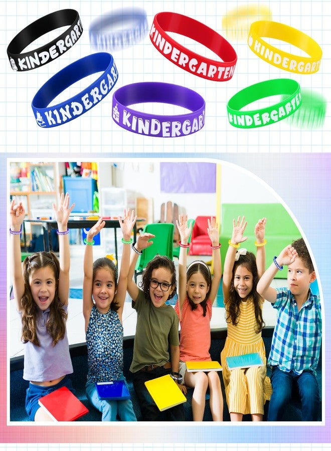 مجموعة سيمجوينج من 120 قطعة من الأساور المطاطية لرياض الأطفال، أساور سيليكون مزينة برسومات لرياض الأطفال، هدايا مثالية لحفلات العودة إلى المدرسة، مستلزمات تزيين الفصول الدراسية، هدايا تبادلية - Image 4